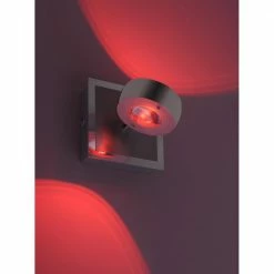 Leuchten Direkt 2-flammige LED Wandleuchte silber, Up & Downlight, Fernbedienung CCT -Wandleuchten Verkaufsladen 2flammige led wandleuchte silber 12471 556 leuchtendirekt 1247155