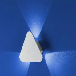 B-Leuchten 3flammige LED Wandleuchte Prince 3 x 1W LED Dreieck