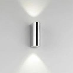 Illumina Astro Lighting Up and Down LED-Wandleuchte in Chrom poliert, inklusive 2x1 W LED