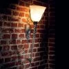 Robers Leuchten Antike Wandleuchte in Fackelform - hochwertige Schmiedekunst