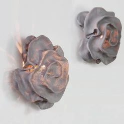 Arturo Alvarez Designer Wandleuchte Nevo in Grau