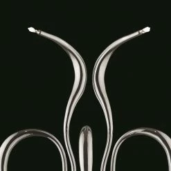 Ideal Lux Ausgefallene Wandleuchte in Chrom - 5-flammig -Wandleuchten Verkaufsladen ausgefallene wandleuchte chrom5flammig 623752 ideallux 54964elyseeap5