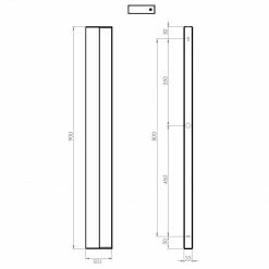 Illumina Astro Lighting Badezimmer LED - Leuchte Chrom glänzend, IP 44, inklusive 17,8Watt LED, 3000°K warmweiß -Wandleuchten Verkaufsladen badezimmer ledleuchte chrom glnzend44inklusive 914023 illuminaastrolighting 1307008