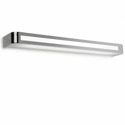 Pujol Bad-Wandleuchte, in Chrom in den Längen 60cm oder 90cm verfügbar