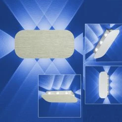 B-Leuchten Up & Down LED Wandleuchte Prince