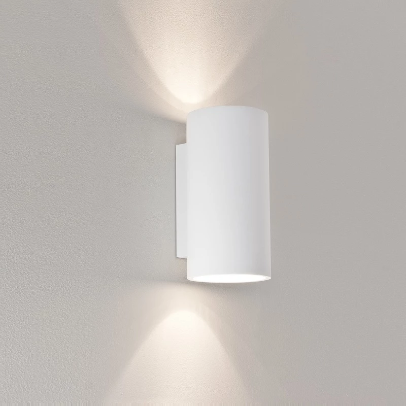 Illumina Astro Lighting Bologna Gipswandleuchte mit Up&Down Licht, rund 1 Illumina Astro Lighting Bologna Gipswandleuchte mit Up&Down Licht, rund