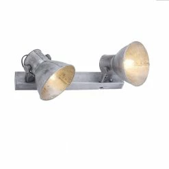 Leuchten Direkt Deckenleuchte Samia, Industrie-Style, E27, LED geeignet, Vintage -Wandleuchten Verkaufsladen deckenleuchte samiaindustriestylee27led geeignetvintage 1358912 leuchtendirekt 1148177