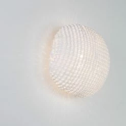 Designer- Wandleuchte Tati von Arturo Alvarez 40x40cm in Weiß