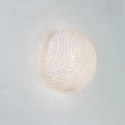 Designer- Wandleuchte Tati von Arturo Alvarez 30x30cm in Weiß
