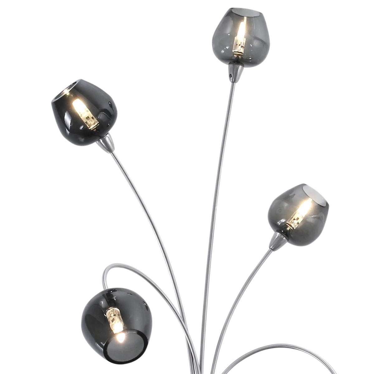 Steinhauer dimmbare LED Wandleuchte mit eleganten Stahlrohren, 3 Varainten wählbar, 5-flammig, silber, inkl. LED 5x 2W 8 Steinhauer dimmbare LED Wandleuchte mit eleganten Stahlrohren, 3 Varainten wählbar, 5-flammig, silber, inkl. LED 5x 2W – Bild 8