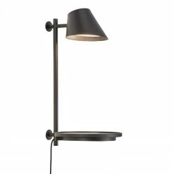 Nordlux dimmbare LED Wandleuchte skandinavische Wandlampe mit Schalter ø 145 cm