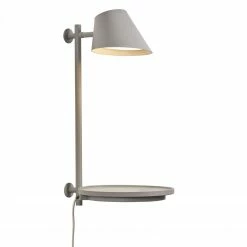 Nordlux dimmbare LED Wandleuchte skandinavische Wandlampe mit Schalter ø 14,5 cm