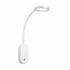 Nordlux dimmbare LED Wandleuchte Wandlampe Weiss mit Schalter ø 10 cm