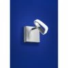 B-Leuchten dimmbare schwenkbare LED Wandleuchte matt Wandlampe nickel und chrom