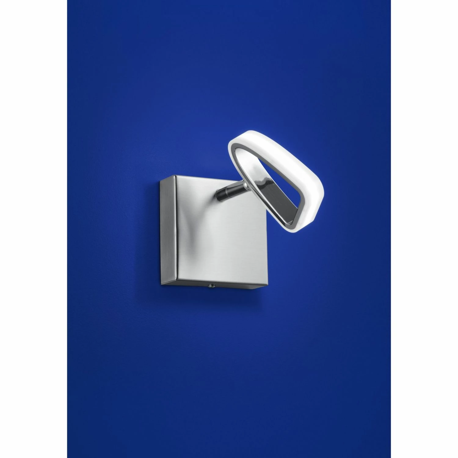 B-Leuchten dimmbare schwenkbare LED Wandleuchte matt Wandlampe nickel und chrom 1 B-Leuchten dimmbare schwenkbare LED Wandleuchte matt Wandlampe nickel und chrom