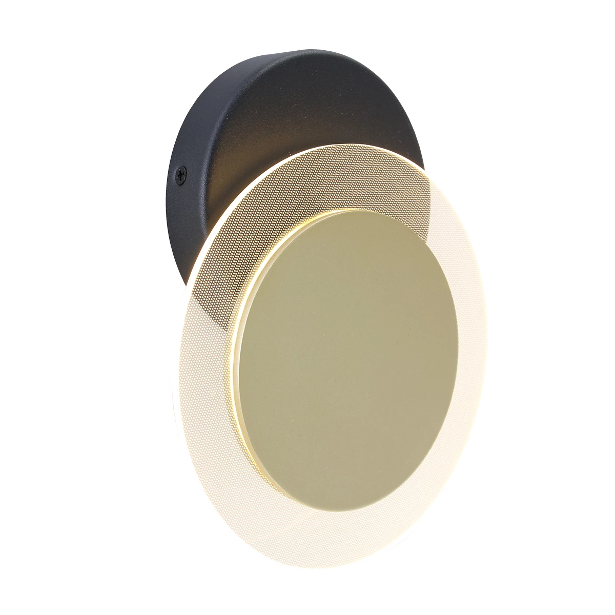 Steinhauer dimmbare und drehbare LED Wandleuchte rund mit gepunkteter Glasscheibe Wandlampe in 4 Varianten verfügbar 2 Steinhauer dimmbare und drehbare LED Wandleuchte rund mit gepunkteter Glasscheibe Wandlampe in 4 Varianten verfügbar – Bild 2