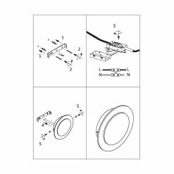 Steinhauer dimmbare und drehbare LED Wandleuchte rund mit gepunkteter Glasscheibe Wandlampe in 4 Varianten verfügbar 15 Steinhauer dimmbare und drehbare LED Wandleuchte rund mit gepunkteter Glasscheibe Wandlampe in 4 Varianten verfügbar -Wandleuchten Verkaufsladen dimmbare und drehbare led 2564ST 9 steinhauer 2564st