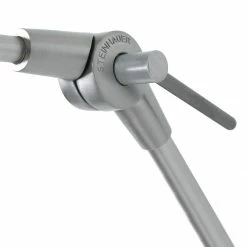 Steinhauer dimmbare Wandleuchte mit Schirm, schwenkbarer Arm, Drehdimmer, silber, E27, 3 Farben -Wandleuchten Verkaufsladen dimmbare wandleuchte mit weischirmschwenkbarer 9891ST 5 steinhauer 9891st