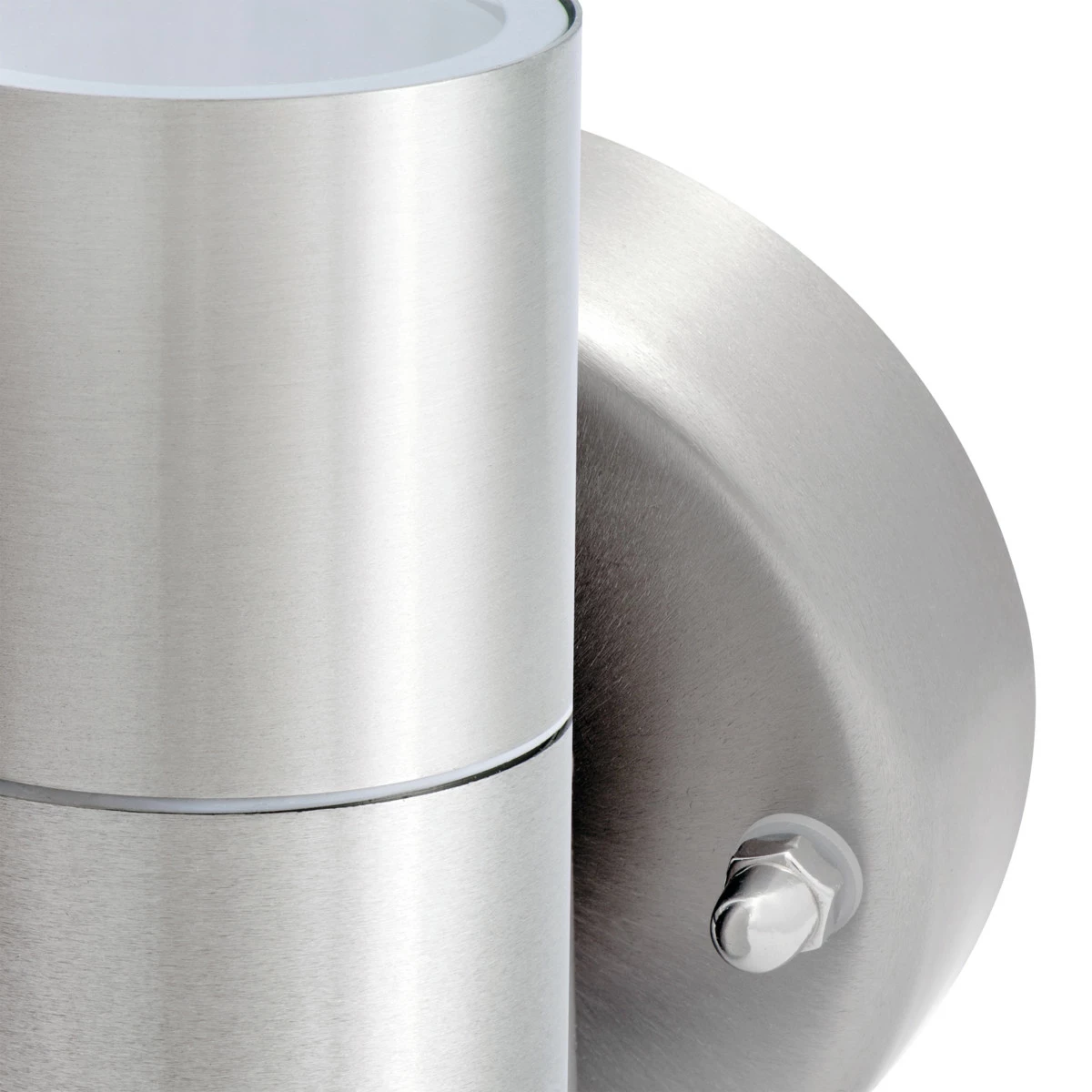 Kanlux Up & down Strahler für den Außenbereich, IP44 Außenwandleuchte, aus Edelstahl, Zylinderform / rund 3 Kanlux Up & down Strahler für den Außenbereich, IP44 Außenwandleuchte, aus Edelstahl, Zylinderform / rund – Bild 3