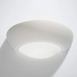 Sollux Up & Down Wandleuchte halbrund in weiß - aus Keramik - E27 -Wandleuchten Verkaufsladen down wandleuchte halbrund 1330651 sollux sl0009