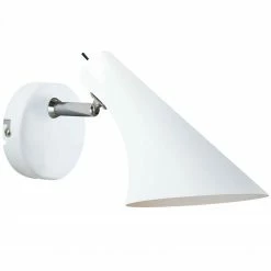 Nordlux E14 Wandleuchte Wandlampe Weiss mit Schalter ø 145 cm