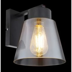 GLOBO E27 Wandleuchte aus Glas matt Wandlampe rauch -Wandleuchten Verkaufsladen e27 wandleuchte aus glas 15561Wax1280x1280 globo 15561w