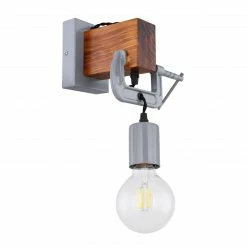 GLOBO E27 Wandleuchte aus Holz Wandlampe antik -Wandleuchten Verkaufsladen e27 wandleuchte aus holz 15432Wb1280x1280 globo 15432w