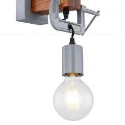 GLOBO E27 Wandleuchte aus Holz Wandlampe antik -Wandleuchten Verkaufsladen e27 wandleuchte aus holz 15432We1280x1280 globo 15432w