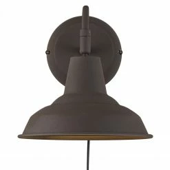 Nordlux E27 Wandleuchte skandinavisch und antike Wandlampe Rostbraun mit Schalter ø 20 cm -Wandleuchten Verkaufsladen e27 wandleuchte skandinavisch und 48491009 2 nordlux 48491009