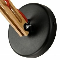 LHG Wandleuchte Strahler mit beweglichen Holzgestell in 3 Farben -Wandleuchten Verkaufsladen e27 wandleuchte strahler mit 345773c L lhg 34577