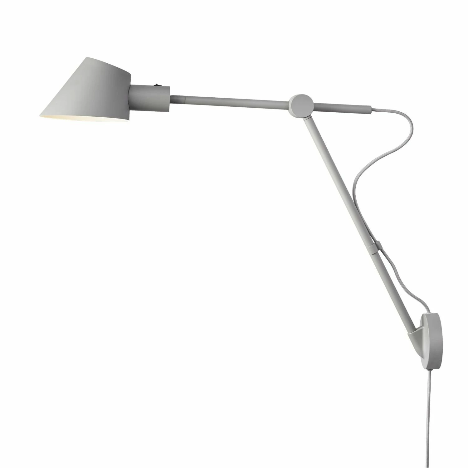 Nordlux E27 Wandleuchte Wandlampe Grau mit Schalter ø 15 cm 3 Nordlux E27 Wandleuchte Wandlampe Grau mit Schalter ø 15 cm – Bild 3