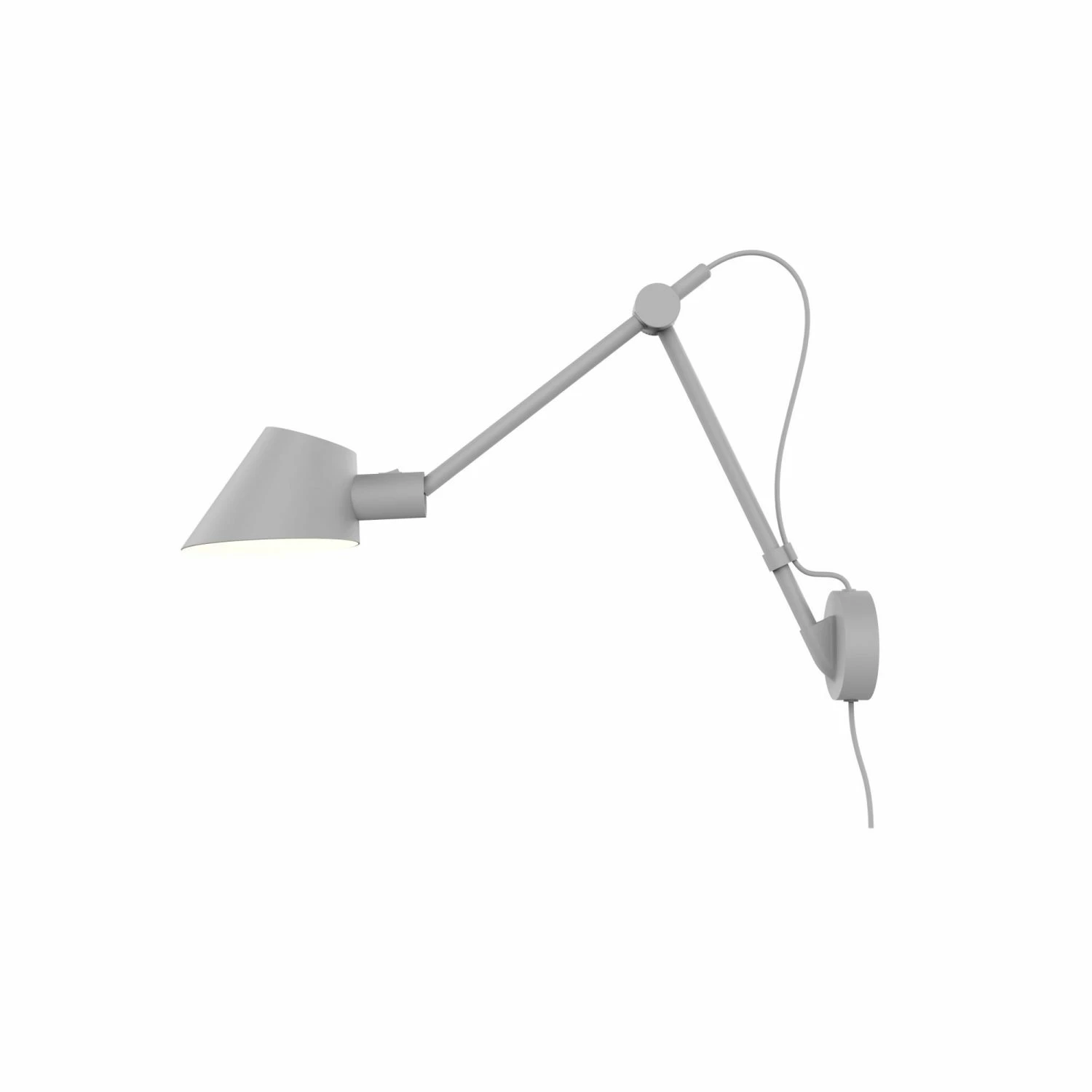 Nordlux E27 Wandleuchte Wandlampe Grau mit Schalter ø 15 cm 4 Nordlux E27 Wandleuchte Wandlampe Grau mit Schalter ø 15 cm – Bild 4