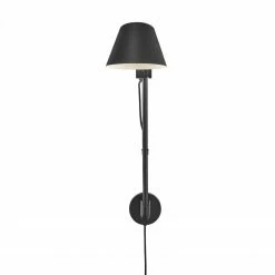 Nordlux E27 Wandleuchte Wandlampe Schwarz mit Schalter ø 15 cm -Wandleuchten Verkaufsladen e27 wandleuchte wandlampe schwarz 2020455003 4 nordlux 2020455003