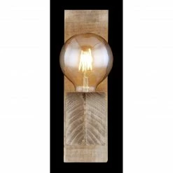 GLOBO eckige E27 Wandleuchte aus Holz matt rechteckig aufwärts Wandlampe schwarz und dunkelbraun -Wandleuchten Verkaufsladen eckige e27 wandleuchte aus 15455Wcx1280x1280 globo 15455w