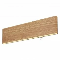 GLOBO eckige LED Up- and Downlight Wandleuchte aus Acryl Wandlampe weiß mit Schalter