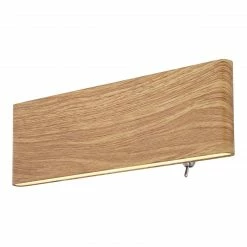 GLOBO eckige LED Up- and Downlight Wandleuchte aus Acryl Wandlampe weiß mit Schalter