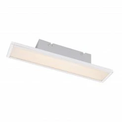 GLOBO eckige LED Wandleuchte matt rechteckig Wandlampe weiß