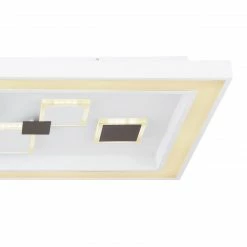 GLOBO eckige LED Wandleuchte mit CCT-Lichtfarbsteuerung & Fernbedienung & Memory Funktion aus Acryl rechteckig 3 Stufen auch über Wandschalter schaltbar Wandlampe weiß coffee -Wandleuchten Verkaufsladen eckige led wandleuchte mit 48289 55e1280x1280 globo 4828955