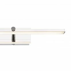 GLOBO eckige LED Wandleuchte 1 Rohr gerade Wandschild rechteckig Wandlampe Chrom und -Wandleuchten Verkaufsladen eckige led wandleuchterohr gerade 41920 6e1280x1280 globo 419206