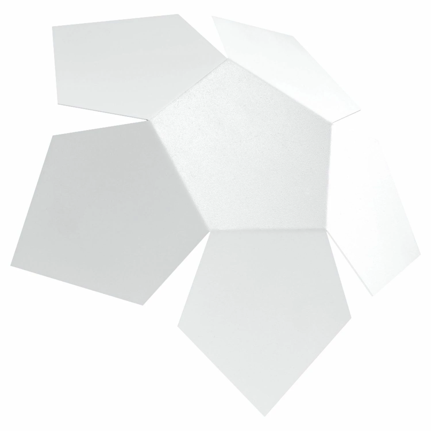 Sollux eckige Wandleuchte mit Geometrische Formen Pentagon 5-Eck 2-flammige Wandlampe in schwarz oder weiß erhältlich 3 Sollux eckige Wandleuchte mit Geometrische Formen Pentagon 5-Eck 2-flammige Wandlampe in schwarz oder weiß erhältlich – Bild 3