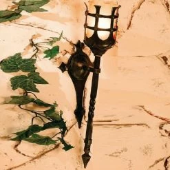 Robers Leuchten Fackelleuchte, hochwertige Schmiedekunst made in Germany