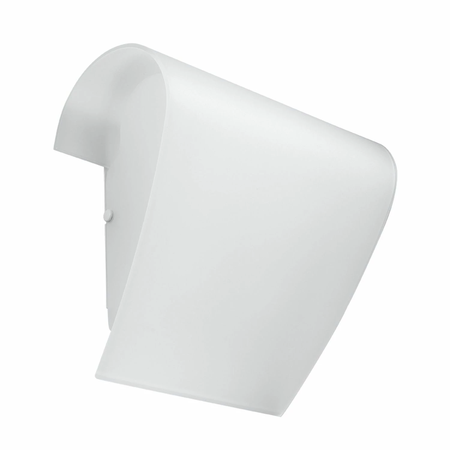 Sollux geschwungende E27 Wandleuchte aus Glas Wandlampe weiß in 2 Größen verfügbar 3 Sollux geschwungende E27 Wandleuchte aus Glas Wandlampe weiß in 2 Größen verfügbar – Bild 3