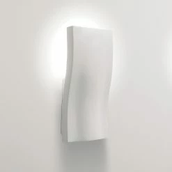 Illumina Astro Lighting Gipswandleuchte geschwungen, Lichtschein indirekt