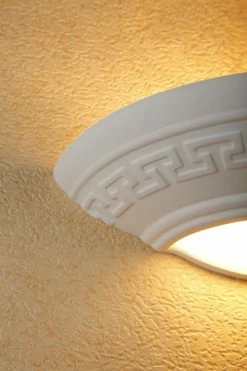 LHG Lights Gipswandleuchte, klassisch, Verzierungen, zweifacher Lichtaustritt -Wandleuchten Verkaufsladen gipswandleuchteklassischverzierungenzweifacher lichtaustritt 802633 lhg appliqueinbiscoto21221