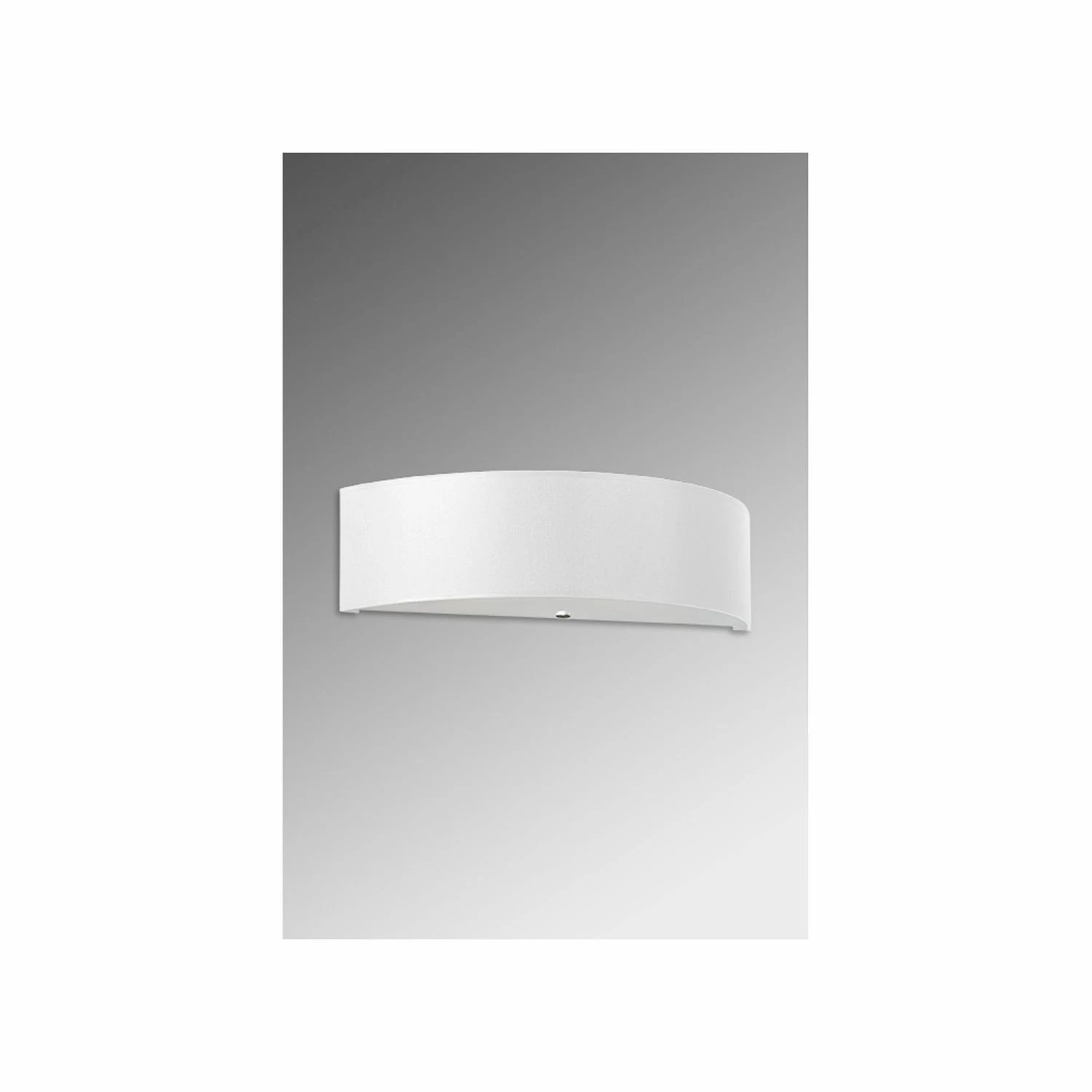 Sollux halbrunde Up- and Downlight E14 Wandleuchte mit Textilschirm und Blendschutz 2-flammige Wandlampe weiß 2 Sollux halbrunde Up- and Downlight E14 Wandleuchte mit Textilschirm und Blendschutz 2-flammige Wandlampe weiß – Bild 2