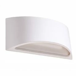 Sollux halbrunde Up- and Downlight G9 Wandleuchte aus Glas und Keramik Wandlampe weiß 31 x 15 x 11 cm 5 Sollux halbrunde Up- and Downlight G9 Wandleuchte aus Glas und Keramik Wandlampe weiß 31 x 15 x 11 cm -Wandleuchten Verkaufsladen halbrunde upand downlight wandleuchte 0834 1 sollux sl0834