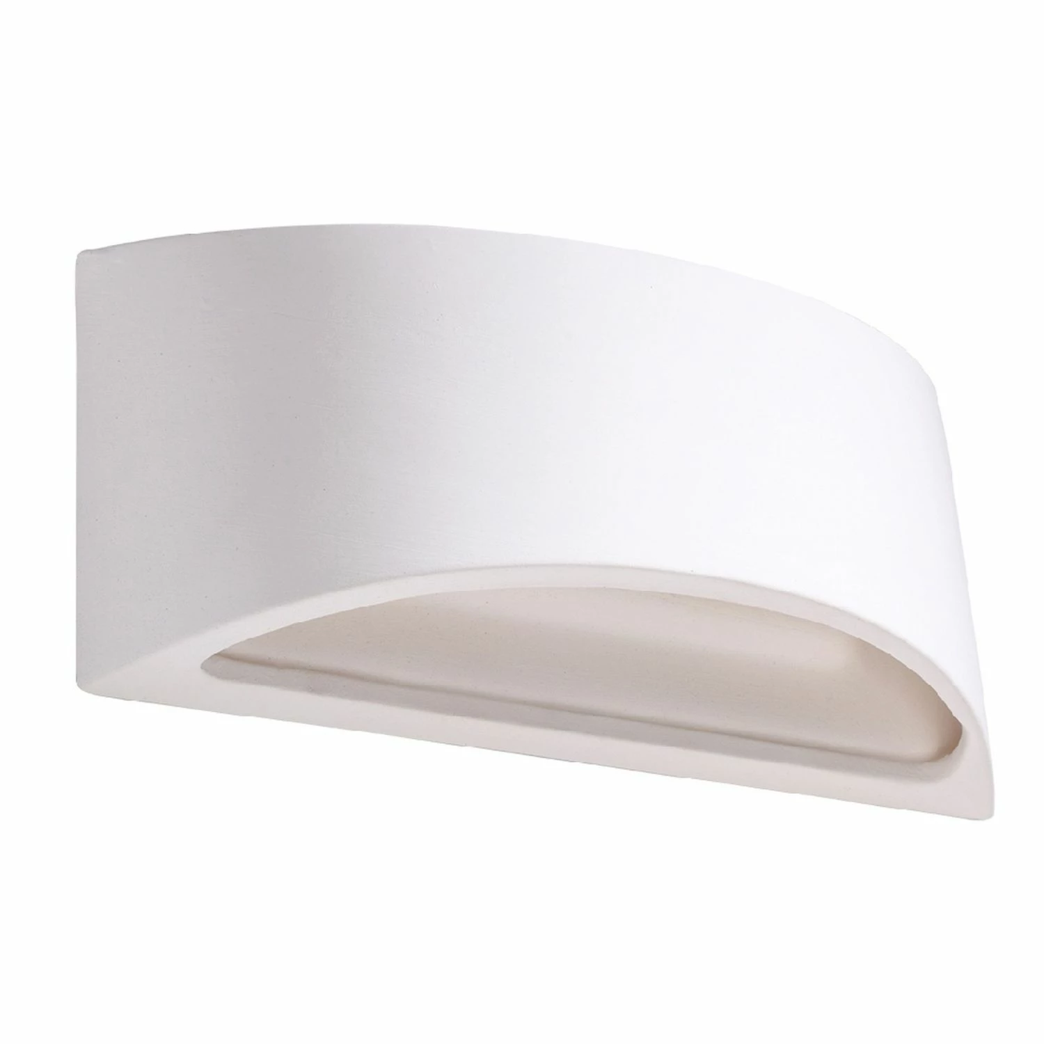 Sollux halbrunde Up- and Downlight G9 Wandleuchte aus Glas und Keramik Wandlampe weiß 31 x 15 x 11 cm 3 Sollux halbrunde Up- and Downlight G9 Wandleuchte aus Glas und Keramik Wandlampe weiß 31 x 15 x 11 cm – Bild 3