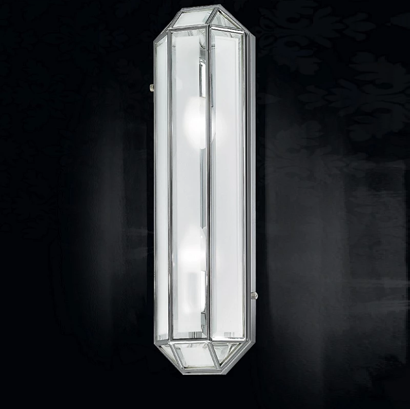 Cremasco Illuminazione handgefertigte Wandleuchte mit hochwertigem Kristallglas, in vier edlen Oberflächen und zwei Glasarten wählbar 3 Cremasco Illuminazione handgefertigte Wandleuchte mit hochwertigem Kristallglas, in vier edlen Oberflächen und zwei Glasarten wählbar – Bild 3