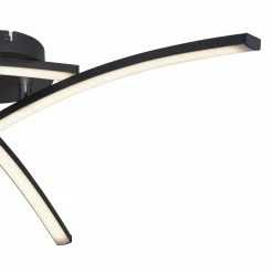 GLOBO höhenverstellbare runde LED Wandleuchte mit CCT-Lichtfarbsteuerung matt 3 Stäbe gebogen beweglich CCT über Wandschalter Wandlampe schwarz und ø 60 cm -Wandleuchten Verkaufsladen hhenverstellbare runde led wandleuchte 67129 18e1280x1280 globo 6712918