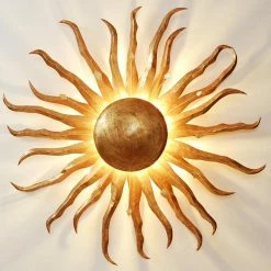 Holländer Handgefertigte Wandleuchte - Sonne Gigante